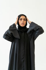 Abaya Maryam – Elegant Embroidered Abaya Set with Hijab