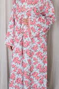 Summer Floral Chiffon Abaya | With Hijaab | Twin Threads | Modest Wear
