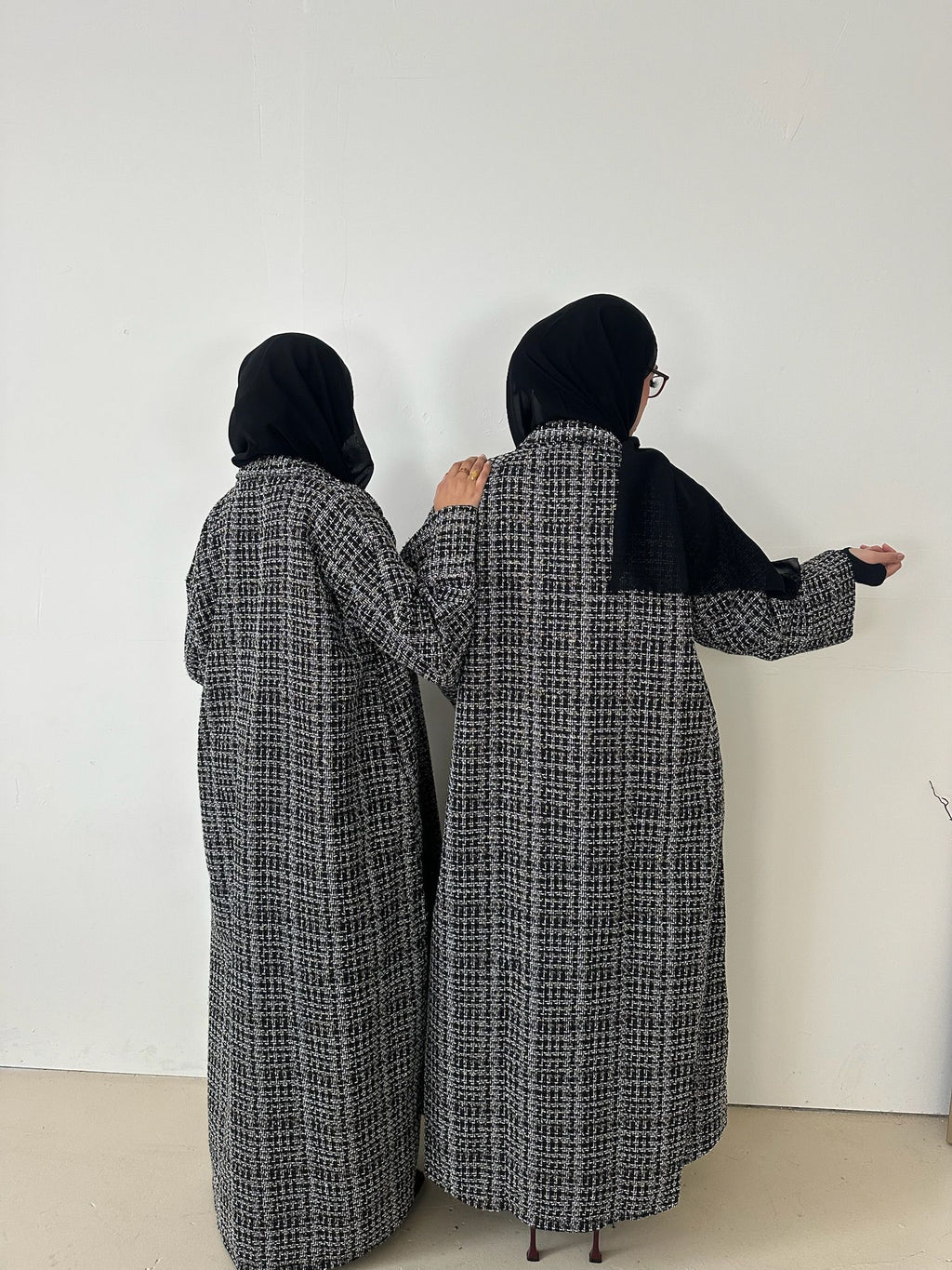 Abaya Winter Coat modest layering over clothes