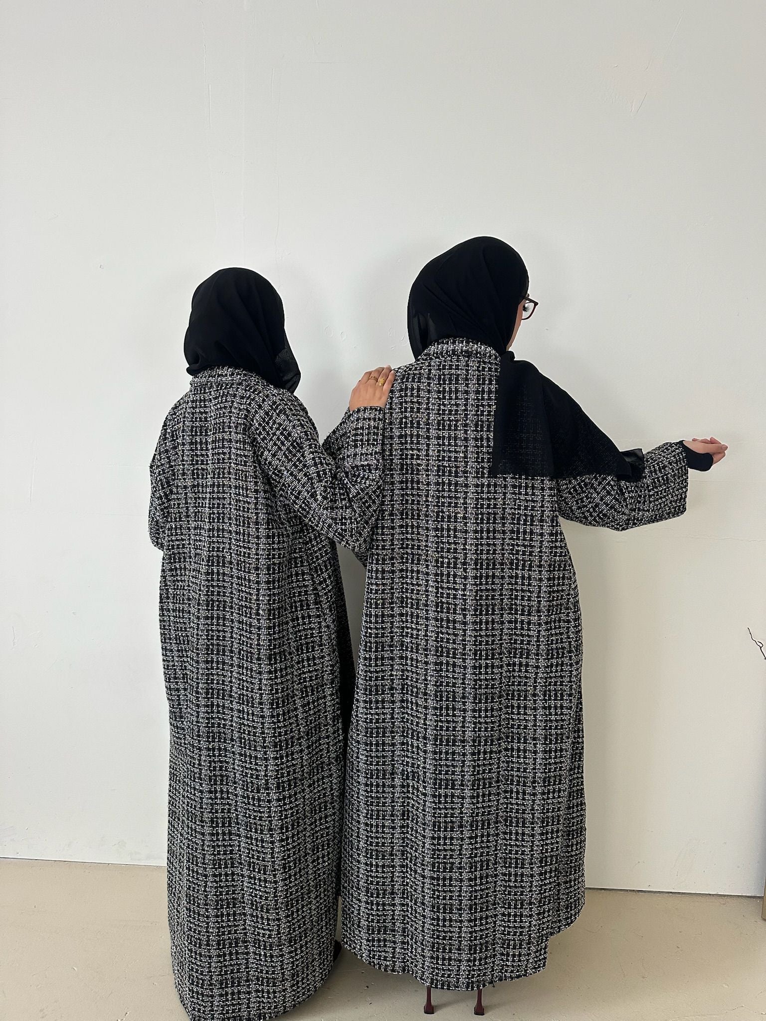 Abaya Winter Coat modest layering over clothes